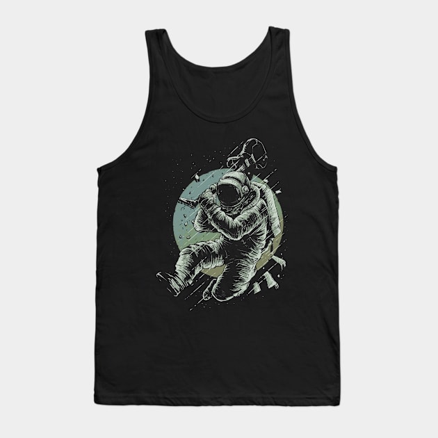 No Music Tank Top by DFR